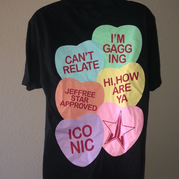 SOLD! ❤️Jeffree Star V-Day exclusive 2020 t-shirt ❤️ - Picture 4 of 8